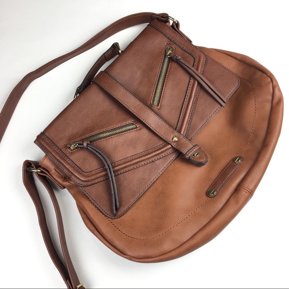 Handbags - BoHo Vegan Multiway Saddle Crossbody Shoulder Bag